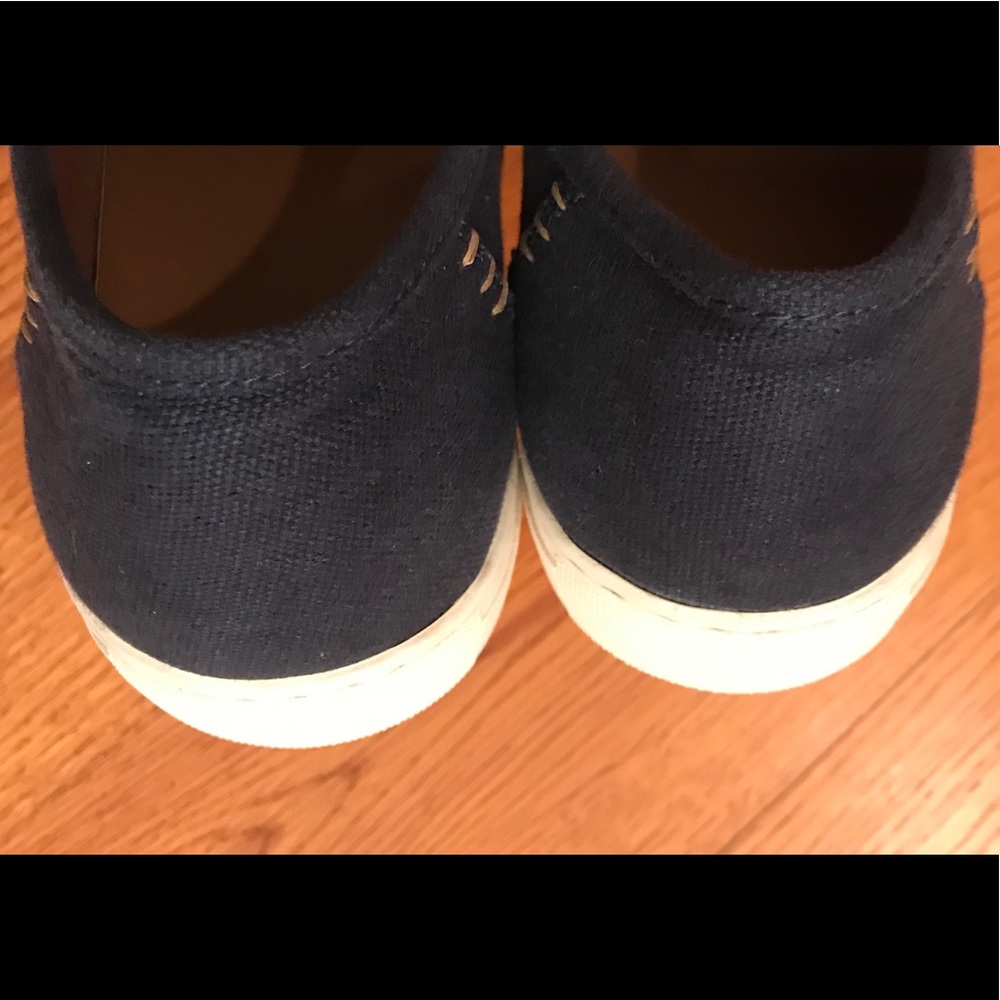 Frye Canvas Sneakers, Navy - Picture 4 of 5